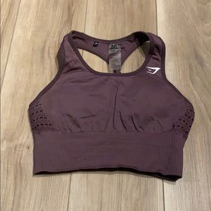 Gymshark bra/vest in purple